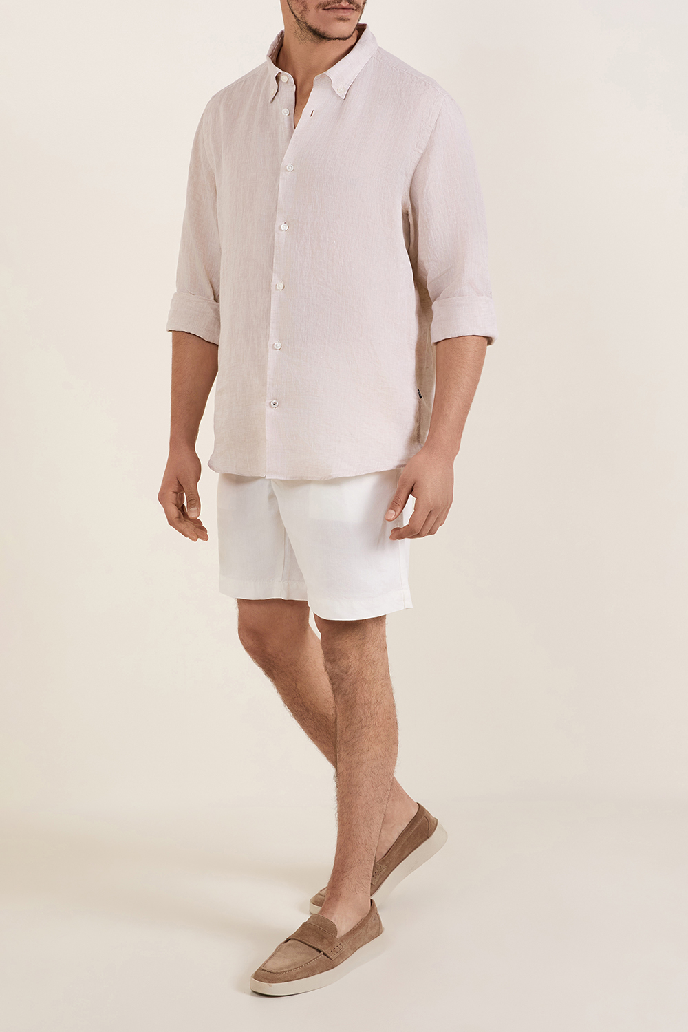 חולצת כפתורים מפשתן